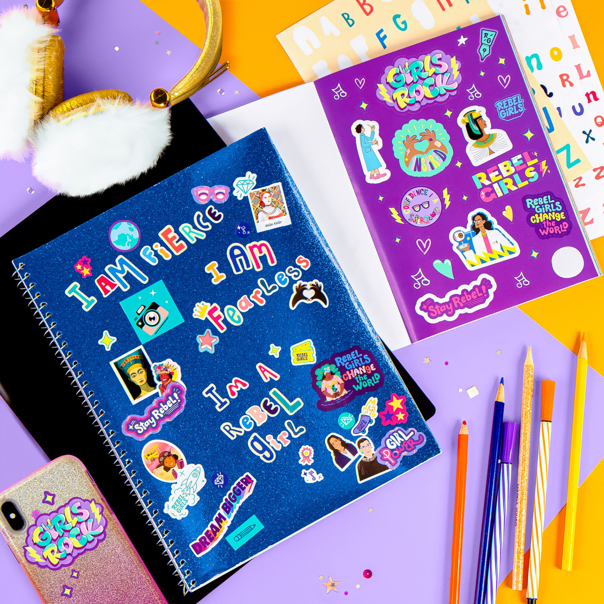 Rebel Girls Sticker Book with 1000+ Stickers (Sold out)